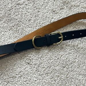 Black belt with Gold Buckle